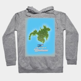 Mindanao island map Hoodie